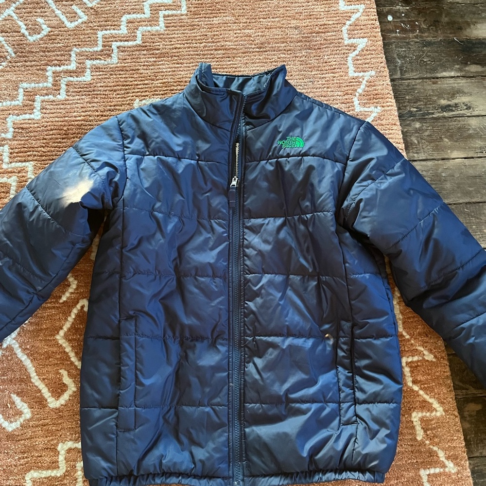 The North Face Kids Navy Puffer Jacket